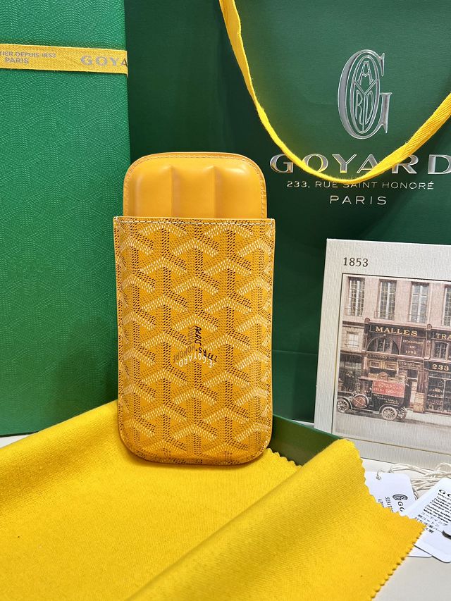 Goyard original canvas cigar case GY0050