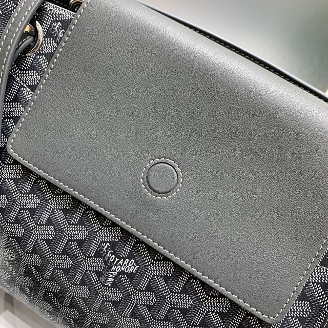 Goyard original canvas rouette shoulder bag GY0004 grey