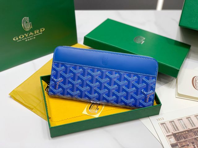 Goyard original canvas zipper wallet GY0041