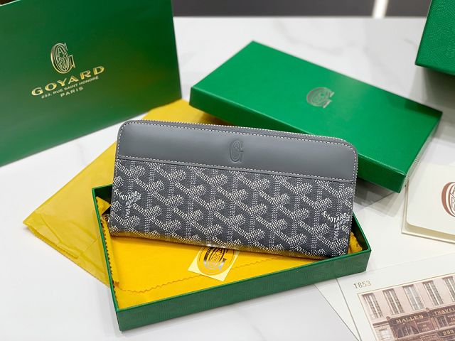 Goyard original canvas zipper wallet GY0041