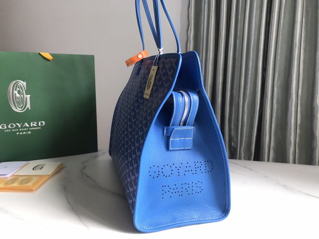 Goyard original canvas hardy PM bag GY0051 blue