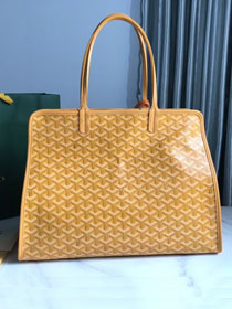 Goyard original canvas hardy PM bag GY0051 yellow