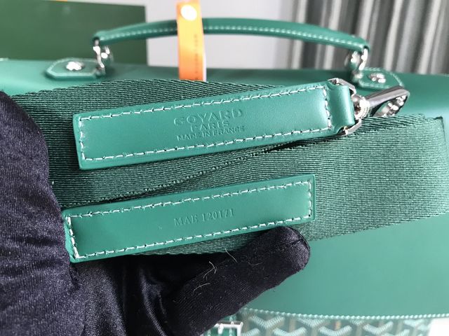 Goyard original canvas messenger bag PM GY0052 green