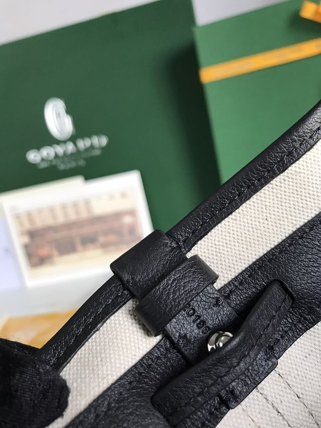 Goyard original canvas petit flot bucket bag GY0054 black