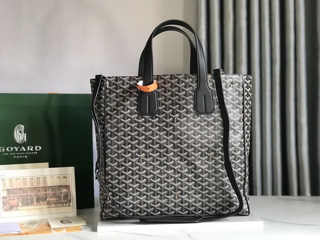 Goyard original canvas voltaire bag GY0055 black