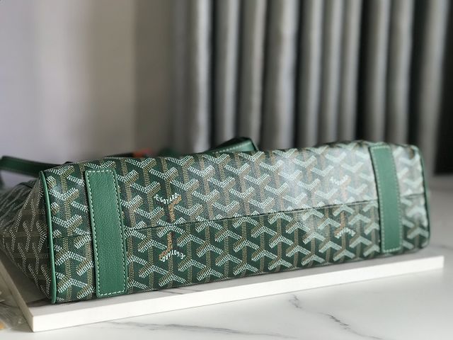 Goyard original canvas voltaire bag GY0055 green