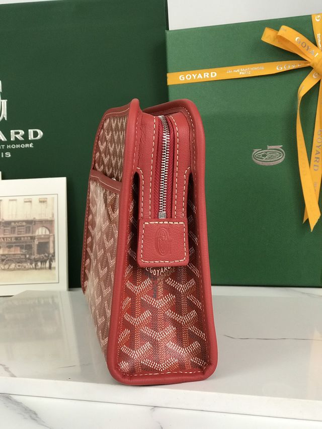 Goyard original canvas clutch GY0008 red