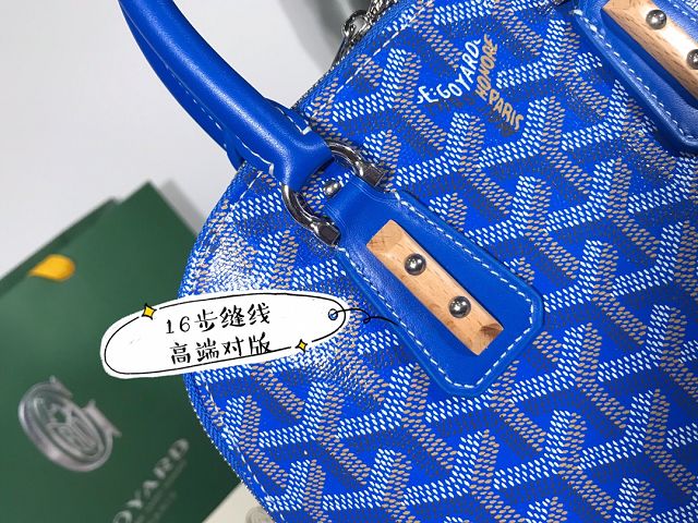 Goyard original canvas vendome mini bag GY0061 blue