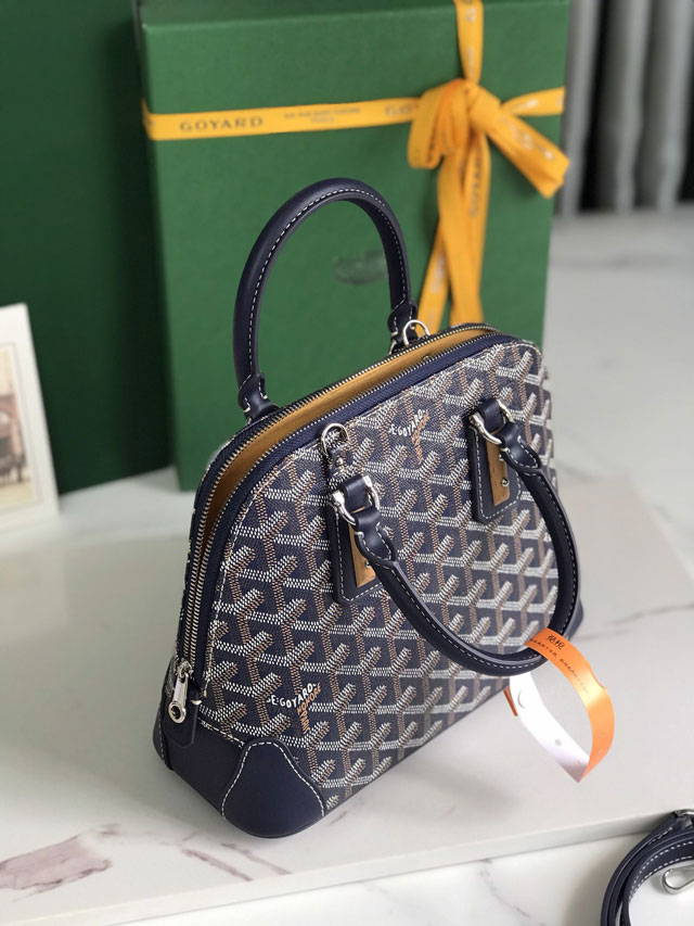 Goyard original canvas vendome mini bag GY0061 navy blue