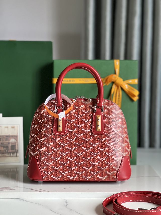 Goyard original canvas vendome mini bag GY0061 red