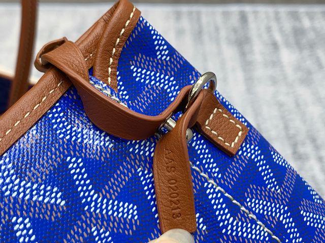 Goyard original cotton saint louis PM bag GY0064 blue