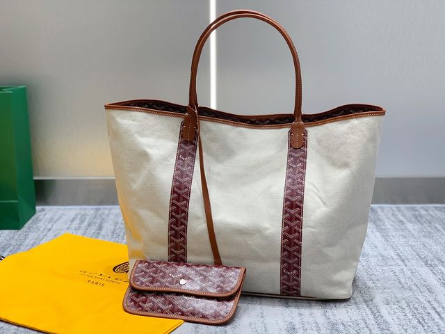 Goyard original cotton saint louis PM bag GY0064 burgundy