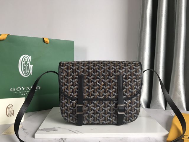 Goyard original canvas belvedere MM bag GY0072 black