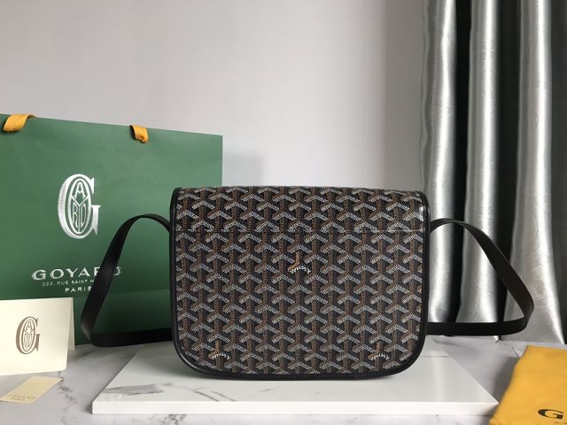 Goyard original canvas belvedere MM bag GY0072 black