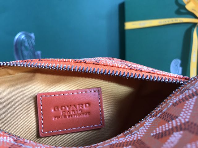 Goyard original canvas bowling 25 toiletry bag GY0068 orange