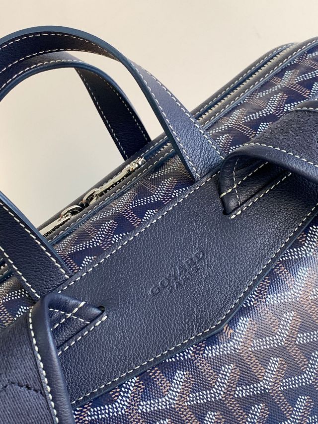 Goyard original canvas cisalpin backpack GY0067 navy blue