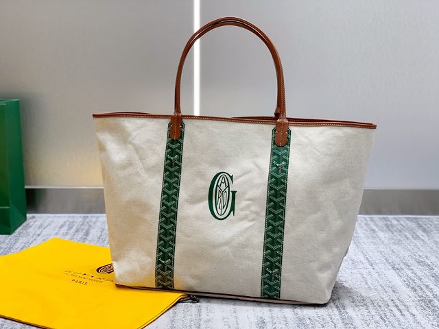 Goyard original cotton saint louis GM bag GY0065 green