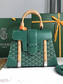 Goyard original canvas saigon structure PM bag GY0075 green