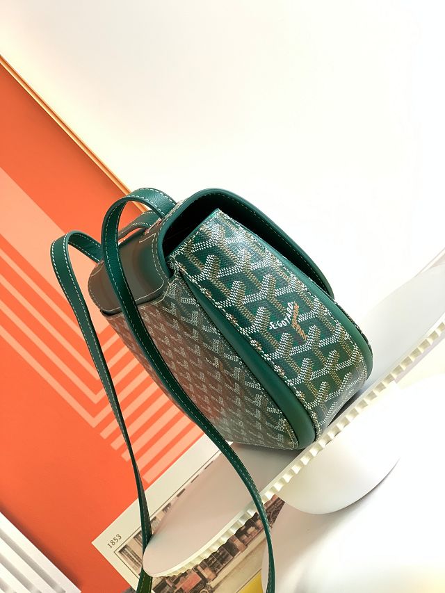 Goyard original calfskin&canvas saint honore 233 bag GY0077 green