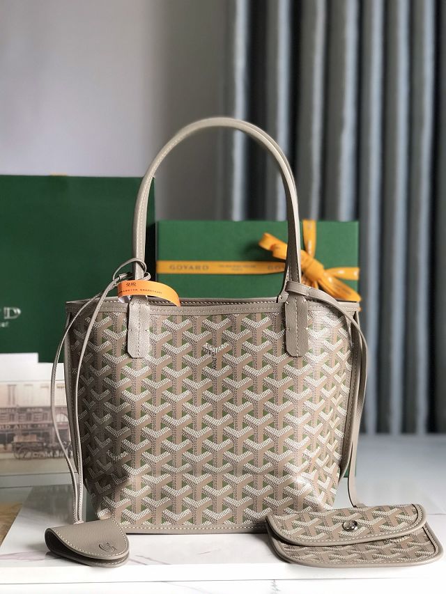 Goyard original canvas anjou mini bag GY0085 green