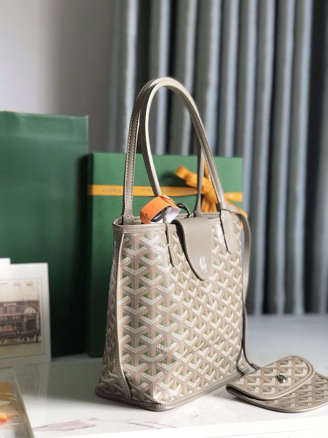 Goyard original canvas anjou mini bag GY0085 green