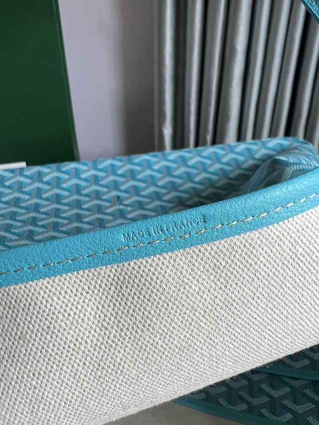 Goyard original canvas saint louis GM bag GY0083 sky blue