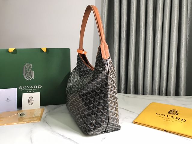 Goyard original canvas boheme hobo bag GY0094 black&brown