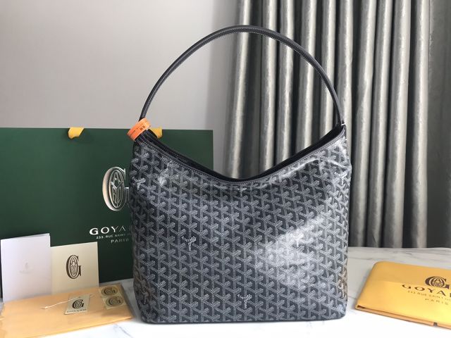 Goyard original canvas boheme hobo bag GY0094 grey