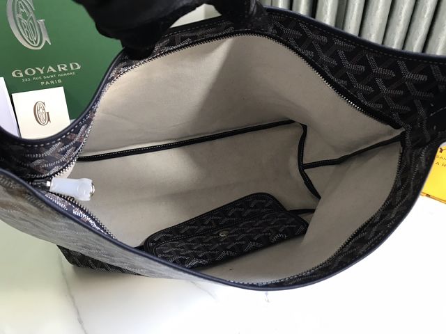 Goyard original canvas boheme hobo bag GY0094 navy blue