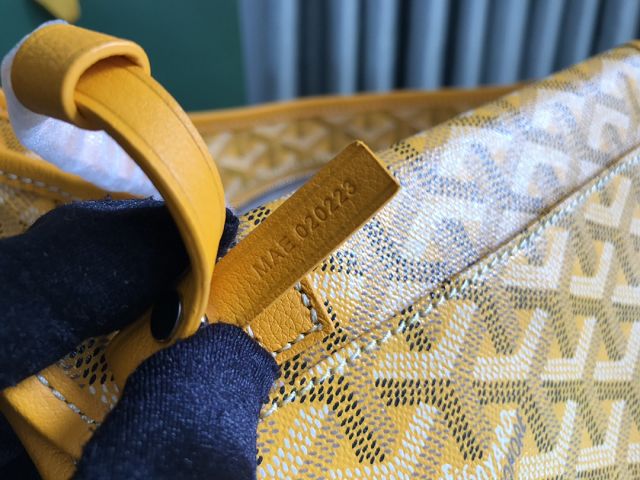 Goyard original canvas boheme hobo bag GY0094 yellow