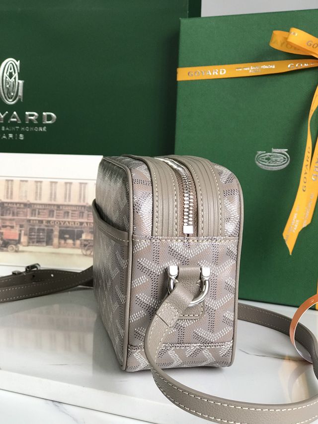 Goyard original canvas cap vert bag GY0015 light grey