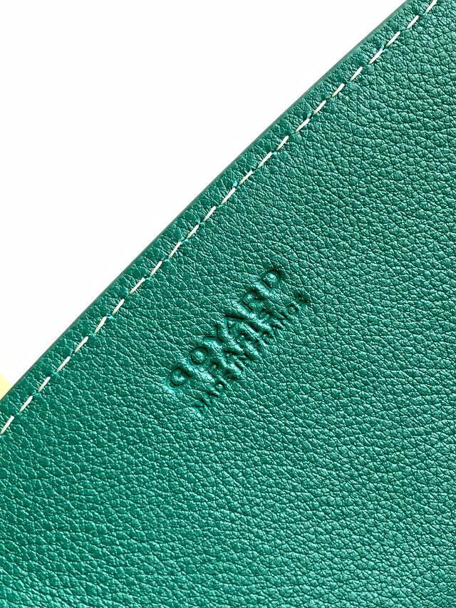 Goyard original canvas rouette structure PM bag GY0092 green