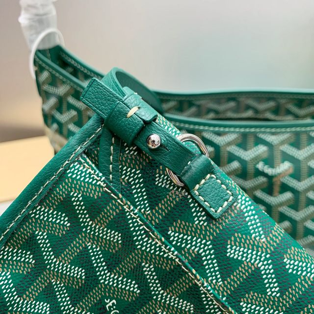 Goyard original canvas boheme hobo bag GY0094 green