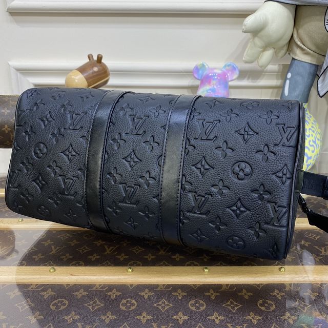 Louis vuitton original calfskin keepall 35 M22765 black