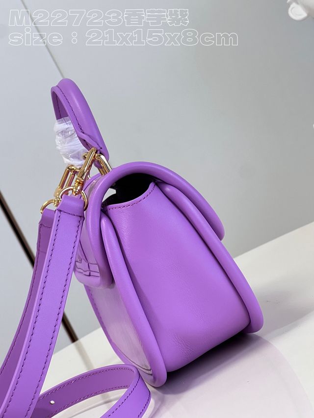 Louis vuitton original epi leather hide&seek bag M22721 purple