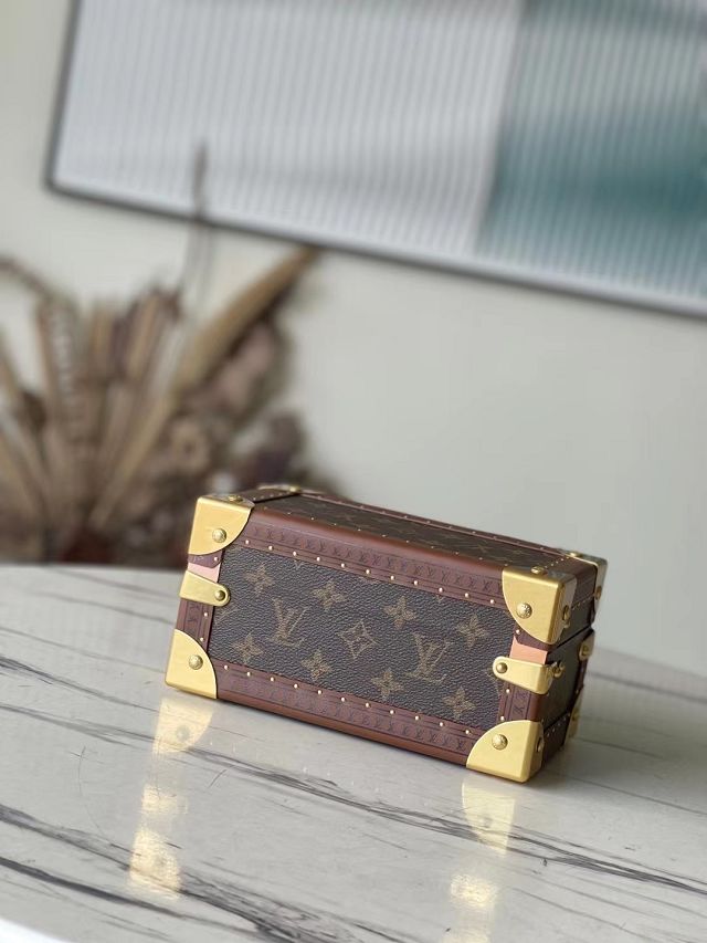 Louis vuitton original canvas small treasure case M20037