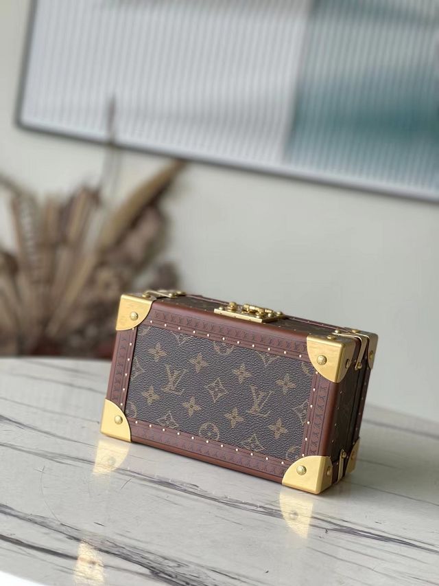 Louis vuitton original canvas small treasure case M20037