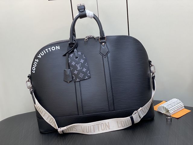 Louis vuitton original epi leather alma travel GM m23717 black