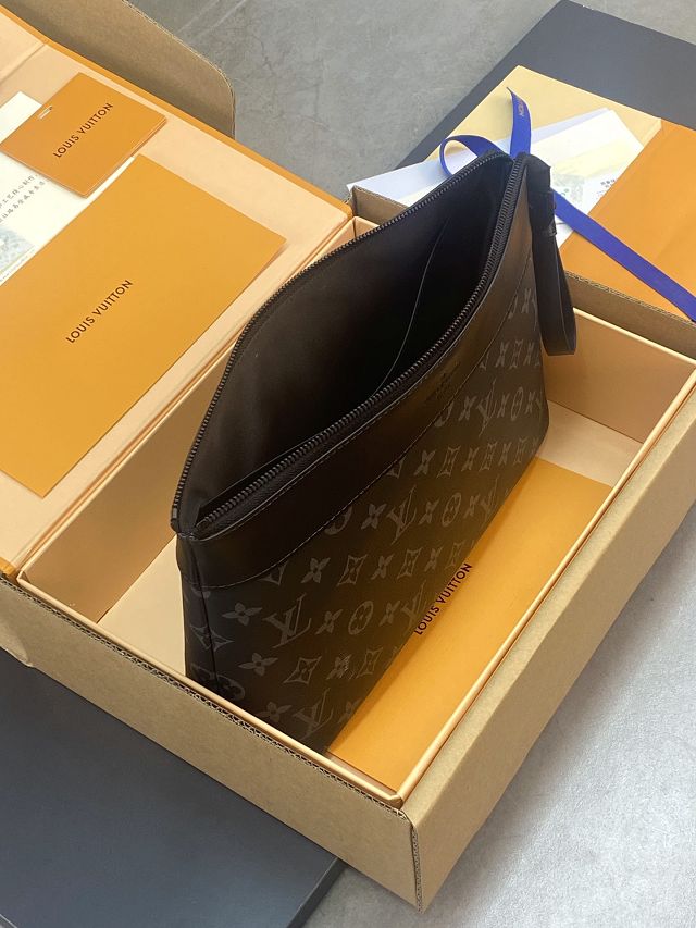 Louis vuitton original monogram eclipse pochette voyage M82543 