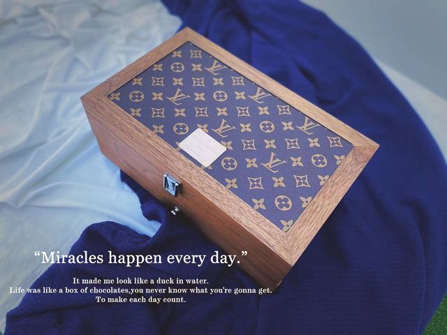 Louis vuitton two layer jewelry box J0002