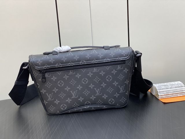 Louis vuitton original monogram eclipse montsouris messenger bag M46685	