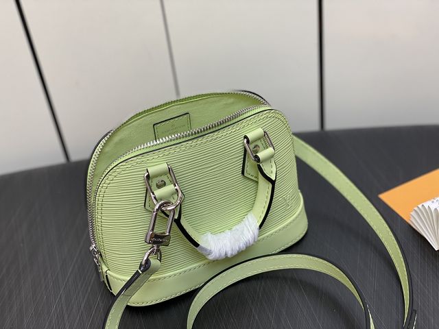 Louis vuitton original epi leather nano alma M82403 green