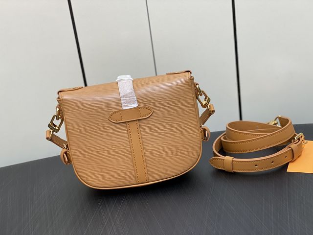 Louis vuitton original epi leather saumur BB M23470 caramel