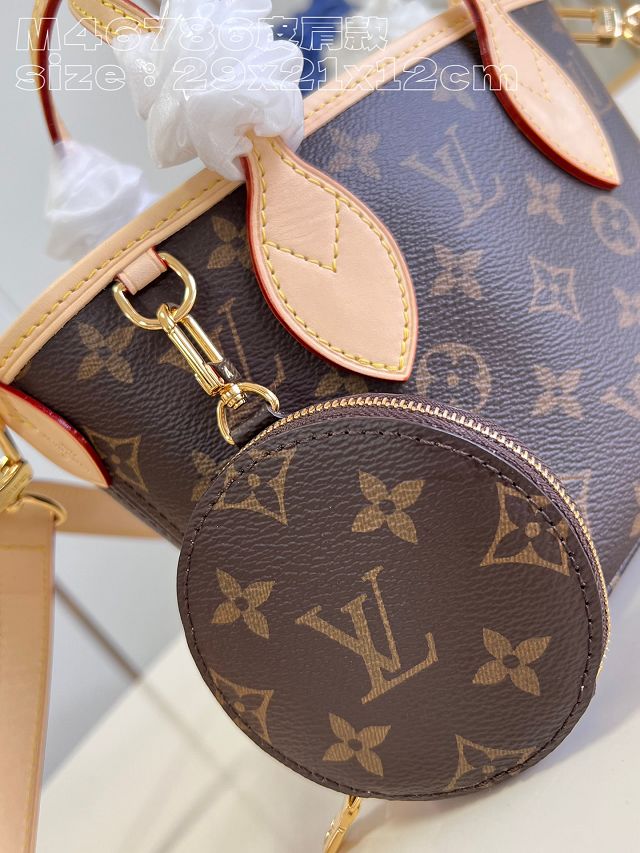 Louis vuitton original monogram canvas neverfull BB M46706