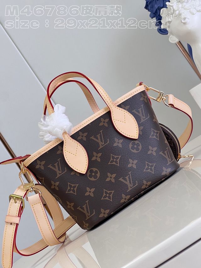 Louis vuitton original monogram canvas neverfull BB M46706