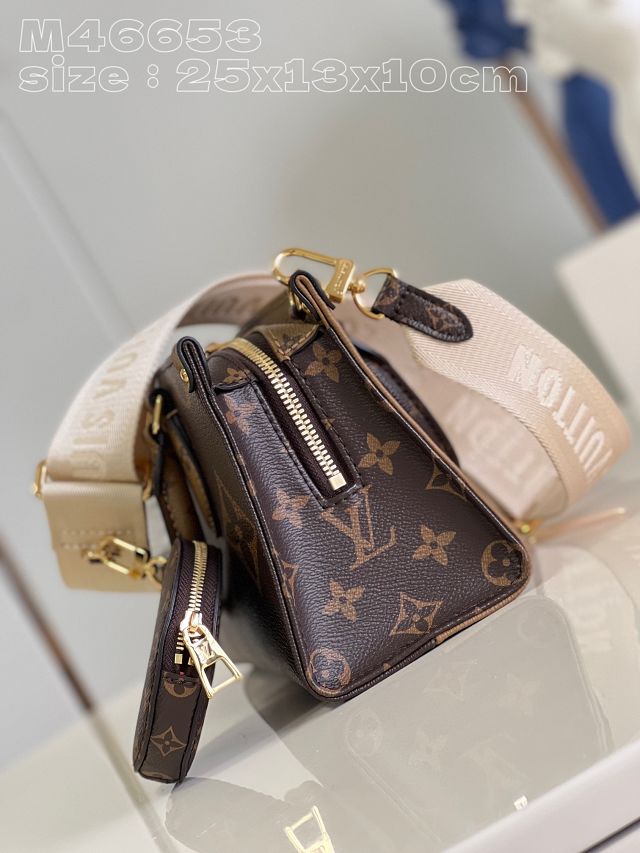 Louis vuitton original monogram canvas onthego east west M46653