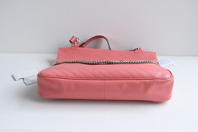 2023 GG original calfskin blondie medium tote bag 751516 pink