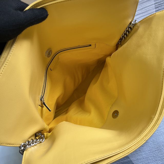 2023 GG original calfskin blondie medium tote bag 751516 yellow