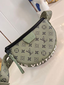 2024 Louis vuitton original monogram canvas moon crossbody bag M23838 green