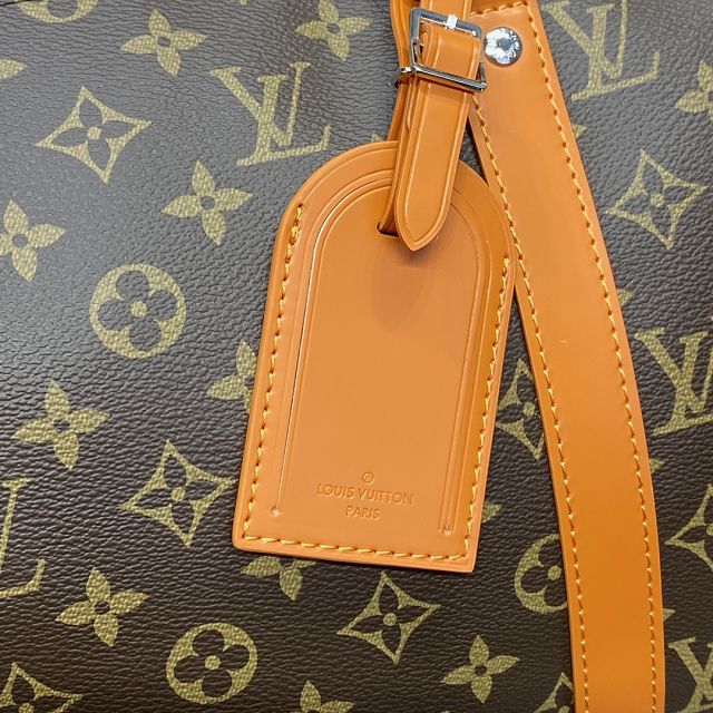 Louis vuitton original monogram canvas keepall 50 M46770 orange